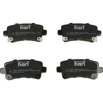 Brzdová destička Sada brzdových destiček, kotoučová brzda HART 227 355