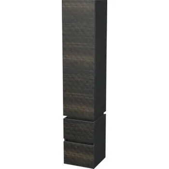 Koupelnový nábytek Koupelnová skříňka vysoká Intedoor STORM 3D hnědá 35 x 171,8 x 35 cm STORM 3D SV 35 1D2Z P LR29