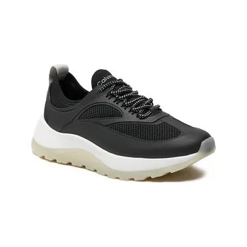 Dámské tenisky Sneakersy Calvin Klein Runner Lace Up Pearl Mix M HW0HW02079 Černá 37