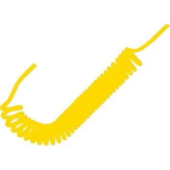 Zahradní hadice Noname hadice spirálová Elastollan žlutá 8/5,5 mm 5 m