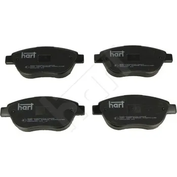 Brzdová destička Sada brzdových destiček, kotoučová brzda HART 220 180