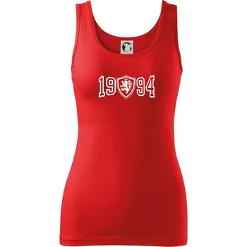 Dámské tričko Narozeninový motiv - znak - 1994 - Dámské tílko - S ( Červená )