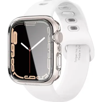 Příslušenství k chytrým hodinkám Spigen Ultra Hybrid V2 Apple Watch 7/8/9 (45mm) - Crystal Clear