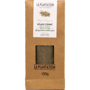La Plantation Citrus Mix (Fleur de Sel, kaffir lime a černý Kampot) 100g