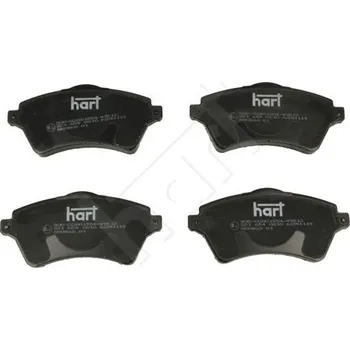 Brzdová destička Sada brzdových destiček, kotoučová brzda HART 221 654