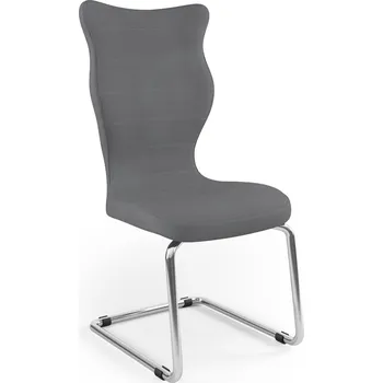 Entelo Židle konferenční NERO , chromovaná Letto 17 velikost 7