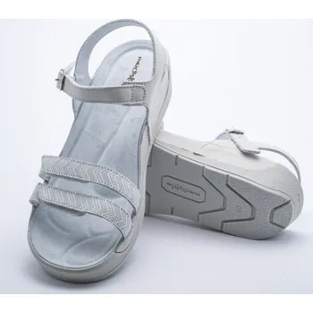 Dámská zdravotní obuv MEDISTYLE CARMEN 1C-B21 sandál BÍLÝ vel.37-43, --- - 40