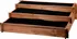 Vyvýšený záhon Dobar Třípatrový dřevěný záhon DB02 110 x 88 x 36 cm mořená borovice