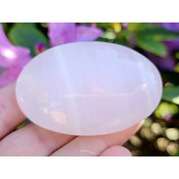 Sběratelství Masážní mýdlo kalcit růžový z Pákistánu 78g