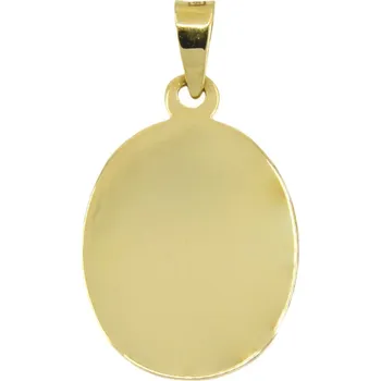Přívěsek 3605 Zlatý přívěsek ovál k porytí 1,30g