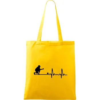 EKG petanque - Taška bavlněná - 42 x 38 cm ( Žlutá )