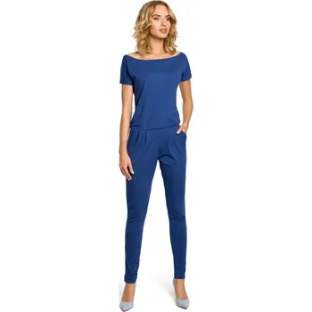 Dámský overall Dámský overal M065 Modrá jeans - MOE modrá jean S-36