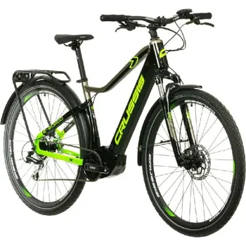 Elektrokolo CRUSSIS e-Gordo 7.9-M 20 Ah 28" černé/šedé/zelené 2024