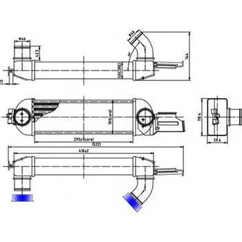 Chladič motoru Chladič turba HART 620 793