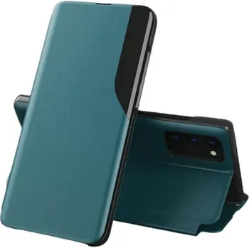 Pouzdro na mobilní telefon Flipové pouzdro pro Apple iPhone 12 Pro Max - tmavě zelené