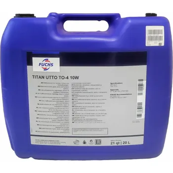 FUCHS Titan UTTO TO-4 10W, 20L multifunkční olej