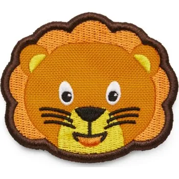 Zip Dětský odznáček na suchý zip Affenzahn Velcro badge - LION