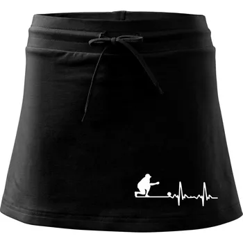 Dámská sukně EKG petanque - Sportovní sukně - two in one - S ( Černá )
