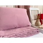 Dětské mušelínové povlečení růžová bio bavlna - 90x130 + 40x60 cm
