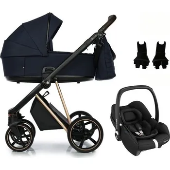 Kočárek Roan Ivi + Maxi-Cosi Cabriofix i-Size vč. adaptérů - Mystic Blue RG