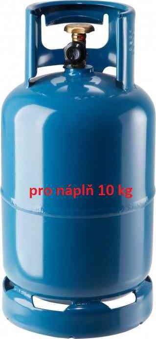 Vítkovice Milmet Tlaková láhev na Propan - butan 10 kg běžná NOVÁ lahev U316V bez náplně