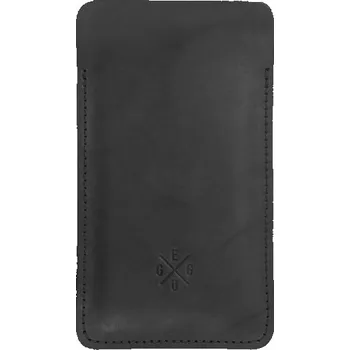 Obal na doklad Eggo Fortes kožený obal na telefon Šedá S