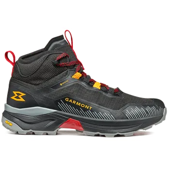 Pánská sportovní obuv Pánské trekové boty Garmont Engage Mid GTX black/garmont orange 9,5UK