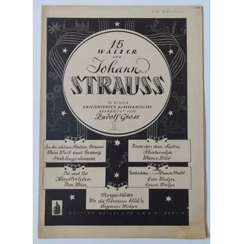 Johann Strauss - 15 Walzer díl 4