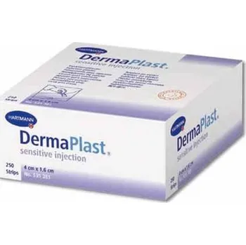 Krytí na ránu Rychloobvaz Dermaplast injection sensitive, 40 x 16 mm, 250 ks