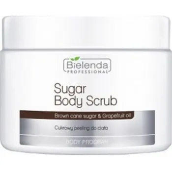 Masážní přístroj Bielenda Professional Sugar Body Scrub Cukrový tělový peeling 600g