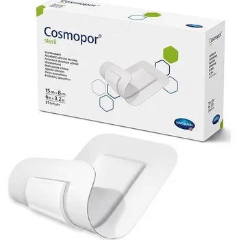 Krytí na ránu Sterilní pooperační rychloobvaz Cosmopor Steril, 1 ks 15 x 8 cm