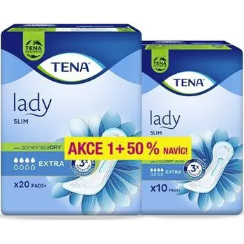 Inkontinenční vložky Tena Lady Slim + 50 % navíc Slim Extra
