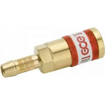 Příslušenství ke svářečce GCE Rychlospojka SAMICE, hadičník 8,0 mm pro hořlavé plyny, Acetylen F28710042