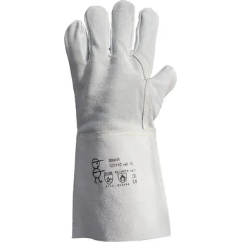 Příslušenství ke svářečce PRA-P-OR Svářecí rukavice SIMIR 127710 Vhodné pro všechny druhy práce