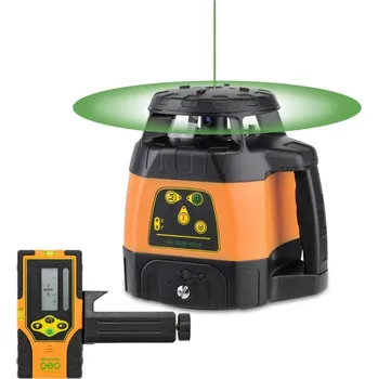 Nivelační přístroj GEOFENNEL FLG 245HV-Green rotační laser s přijímačem