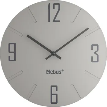 Hodiny MEBUS Nástěnné hodiny (světle šedá)