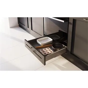 GTV AXISPRO zásuvka pod troubu H=69 mm L=500 mm antracit