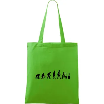 Evoluce sauna - Taška bavlněná - 42 x 38 cm ( Apple Green )