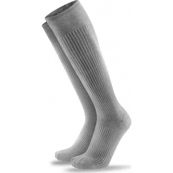 Dámské punčochy Lýtkové punčochy s bavlnou Maxis Relax 280 DEN Cotton S Šedá