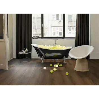 vinylová podlaha Vinylová podlaha zámková rigidní SPC PARADOR Basic 5.3 SPC Dub cambridge kouřový 1748826