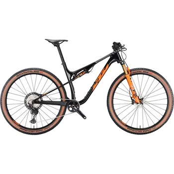 Horské kolo Celoodpružené kolo KTM SCARP MASTER 29 Flaming Black Shimano XT 12s 2024 Barva: Černá, Velikost: L Karbon/Alu rám // FOX Factory odpružení // Shimano XT 1x12