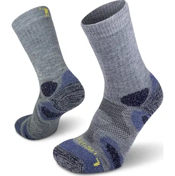 Pánské ponožky Northman Trekking Mid Merino Kid Velikost: 31-33 Světle šedé Turistické Merino Ponožky