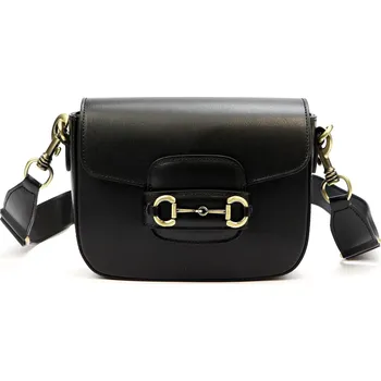 Kabelka Kožená kabelka Luka 20-095 černá