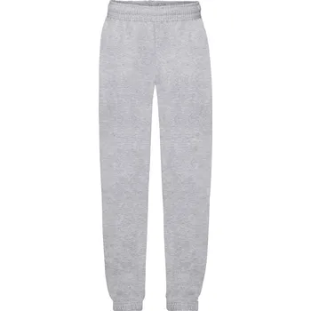 Chlapecké kalhoty Fruit of the Loom Dětské tréninkové kalhoty Velikost: 12-13 let, Barva: světle šedý melír