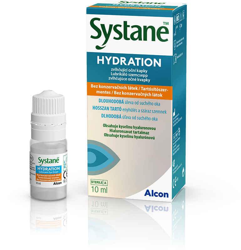 Alcon Systane Hydration bez konzervačních látek 10 ml