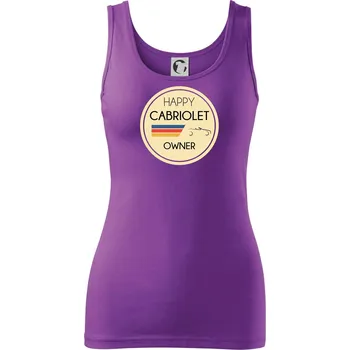 Happy Cabriolet Owner - Dámské tílko - XS ( Fialová )