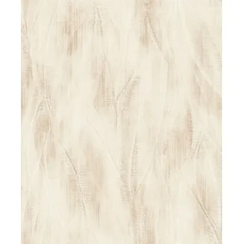 Tapeta Vliesová tapeta béžová - listy 486247 / Tapety na zeď Country Charme (0,53 x 10,05 m) Rasch