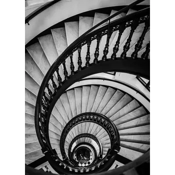 Plakát Plakát, Obraz - Spiral Stairs, Christian Lindgren