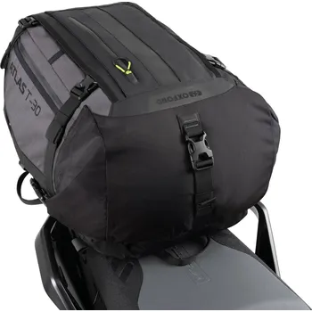 Zavazadlo na motocykl brašna na sedadlo spolujezdce Atlas T-30 Advanced Tourpack, OXFORD (šedá, objem 30 l)