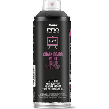 Barva ve spreji MTN Chalkboard paint 400 ml
